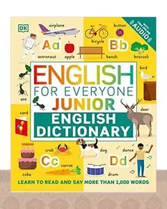 کتاب انگلیش فور اوری وان جونیور انگلیش دیکشنری English for Everyone Junior English Dictionary (چاپ رنگی)