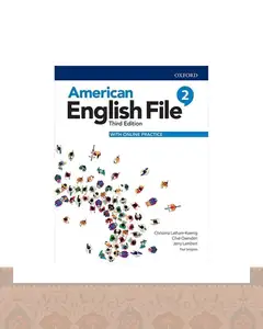 کتاب American English File 2 3rd Edition سایز کوچک وزیری