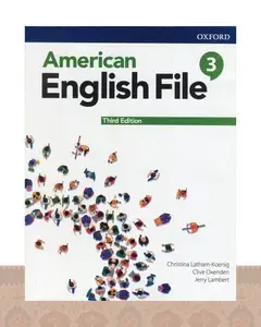 کتاب American English File 3 3rd Edition سایز کوچک وزیری