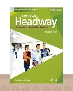 کتاب امریکن هدوی American Headway starter 3rd سایز کوچک وزیری