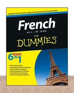 کتاب فرانسوی فرنچ فور دامیز French All-in-One For Dummies