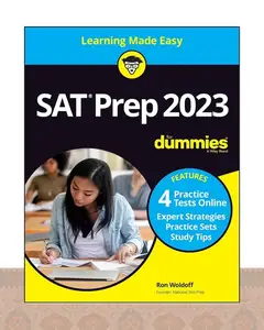 کتاب اس ای تی پرپ SAT Prep 2023 For Dummies