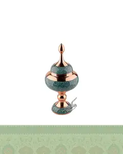 شکلات خوری فیروزه کوبی شده سایز 40