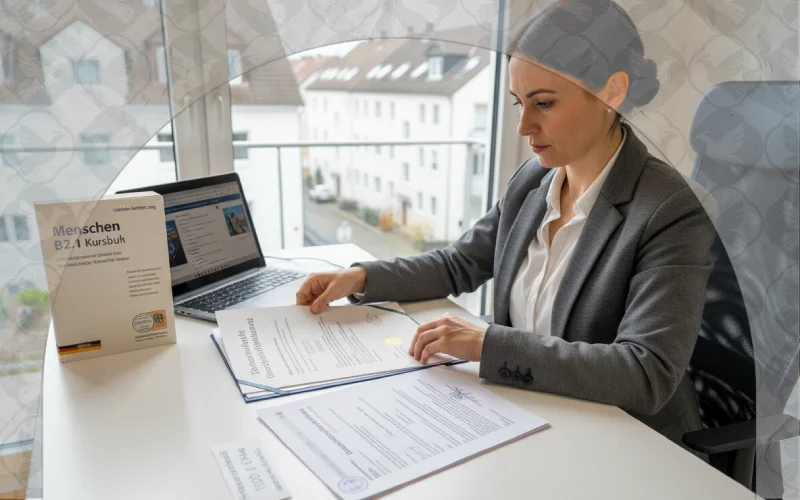 درآمد و وضعیت اقامت در آلمان