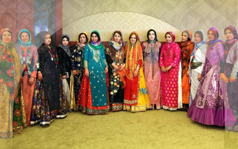  لباس سنتی زنانه ایرانی
