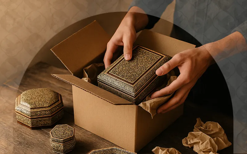 صادرات خاتم کاری