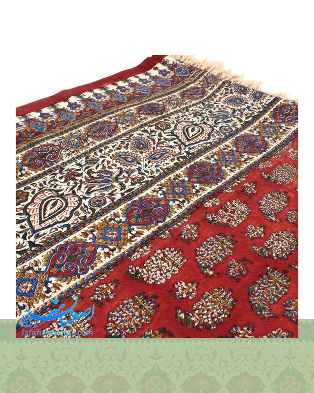 ارسال رومیزی قلمکار 6 نفره 135×200 سانتیمتری به خارج ایران
