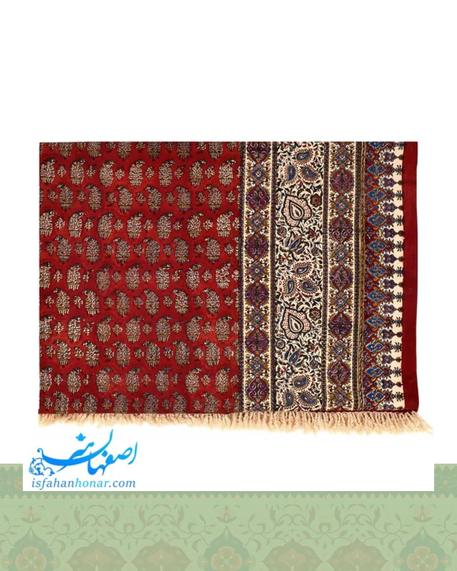 خرید رومیزی قلمکار 6 نفره 135×200 سانتیمتری از ایران
