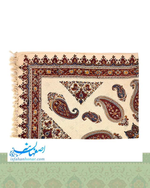عکس رومیزی قلمکار 100×150 سانتیمتری طرح ترنج