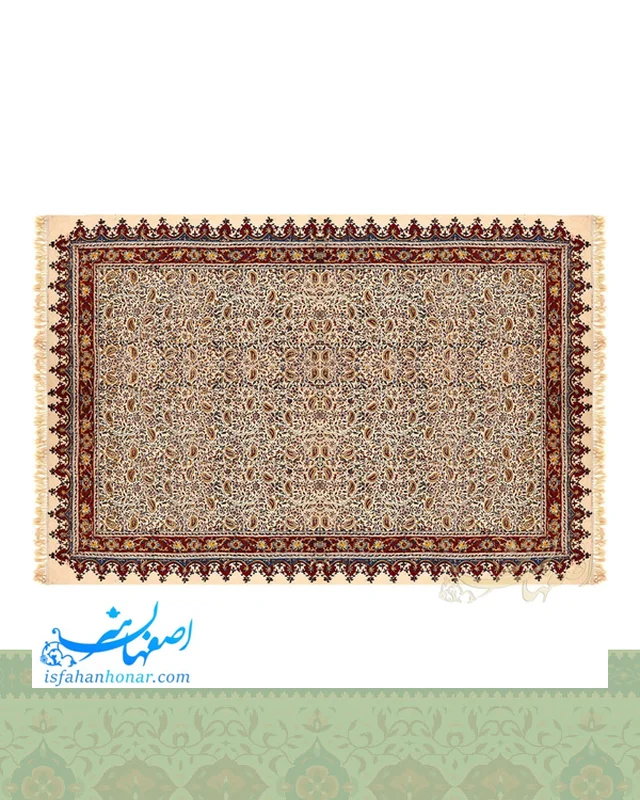 عکس سفره قلمکار سنتی 100×150 سانتیمتری