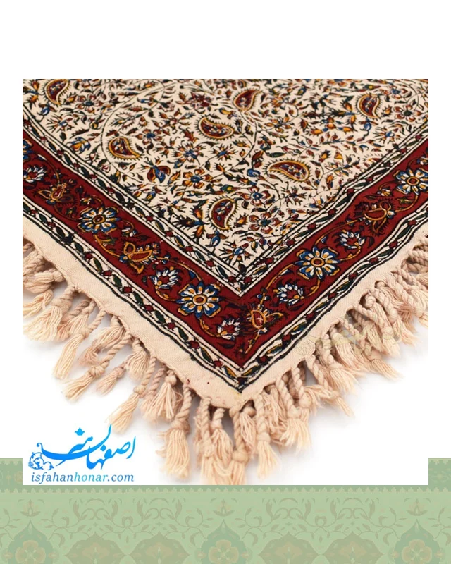سفره قلمکار 80 سانتیمتری طرح بادامی در دیارلند