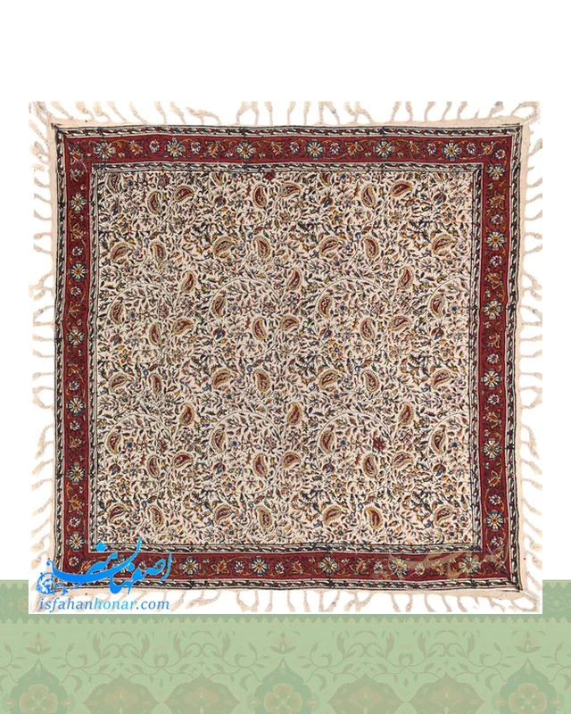 خرید سفره قلمکار 80 سانتیمتری طرح بادامی در اروپا و آمریکا