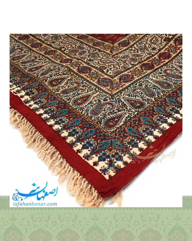 خرید رومیزی و روتختی قلمکار 160×240  سانتیمتری از ایران