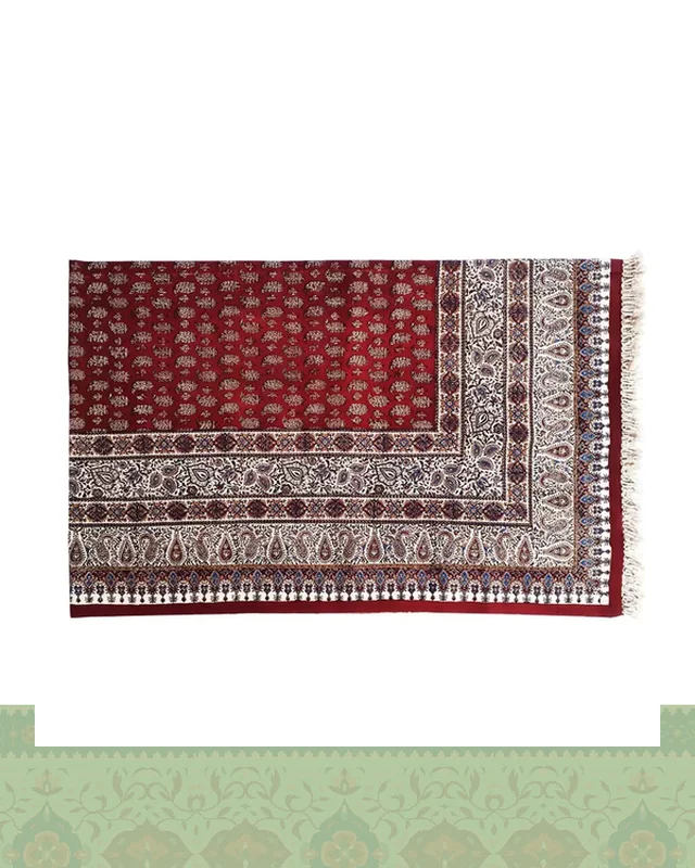 ارسال و فروش رومیزی و روتختی قلمکار 160×240  سانتیمتری در خارج از کشور