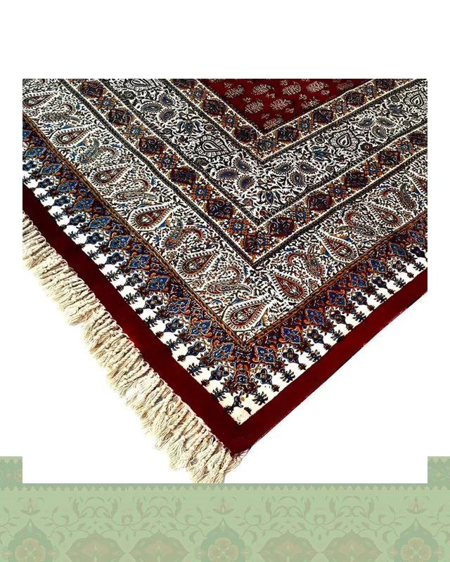 خرید رومیزی و روتختی قلمکار 160×240  سانتیمتری ارزی
