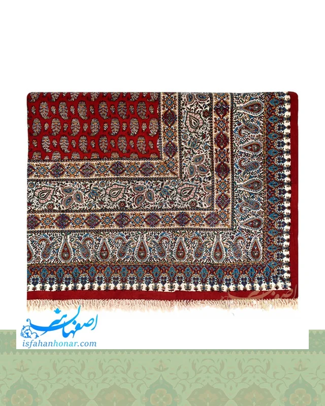 قیمت رومیزی و روتختی قلمکار 160×240  سانتیمتری در خارج ایران