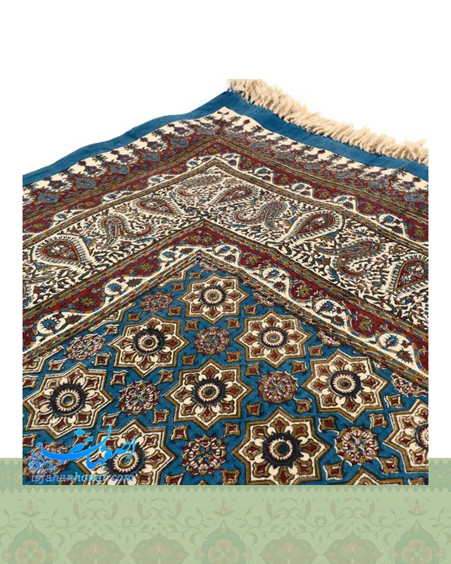 خرید رومیزی قلمکار سنتی ابعاد 200×135 سانتیمتر در اروپا و آمریکا