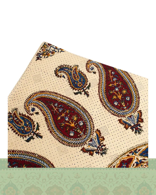 قیمت رومیزی بزرگ قلمکار هشت نفره 160×240 سانتیمتری در اروپا و آمریکا