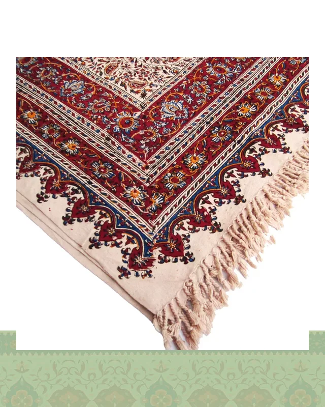 خرید سفره بزرگ قلمکار سنتی 240×160 سانتیمتری در اروپا و آمریکا