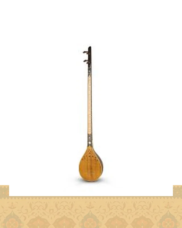 ارسالی مستقیم سه تار صمدی کاسه یک تکه ریشه گردو از ایران