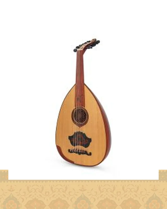 خرید عود زریاب مدل ترکی 4 پادوک ارزی