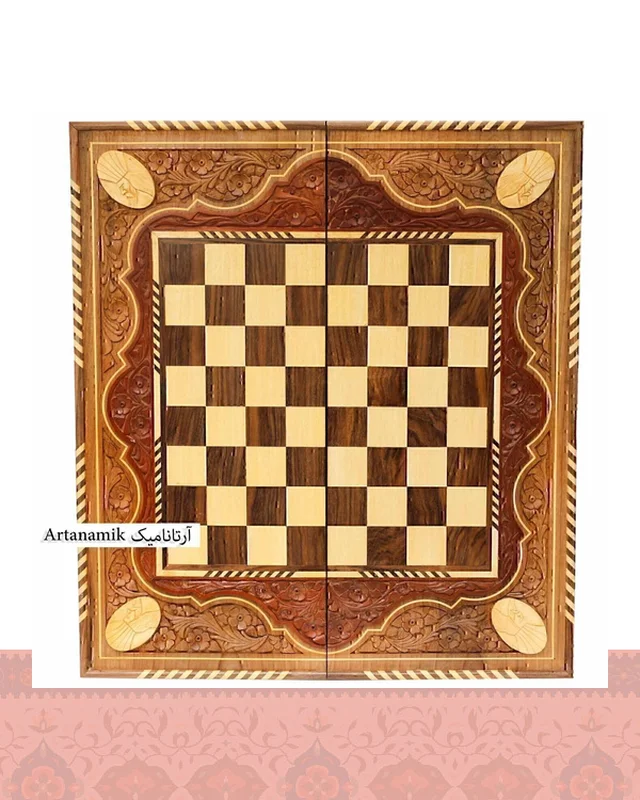 خرید تخته نرد منبت آباده و شطرنج  در اروپا و آمریکا