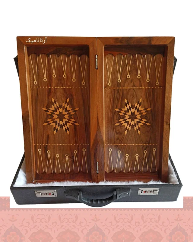 تخته نرد منبت طرح شاعر و معشوق  در دیارلند