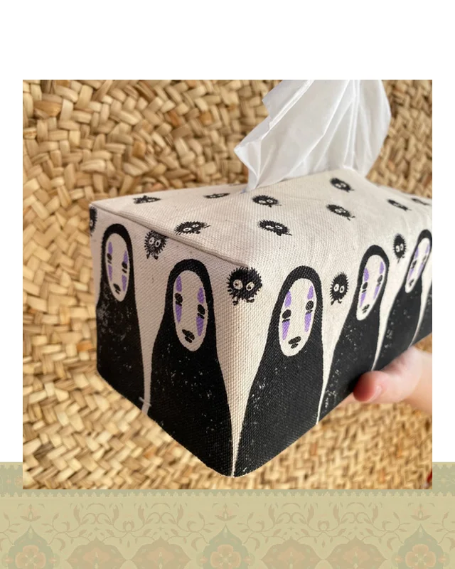جای دستمال کاغذی طرح شهر اشباح در دیارلند