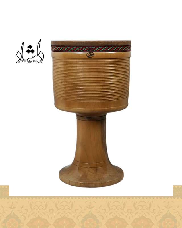 تنبک حلمی یک تکه دهانه 26 طرح 2