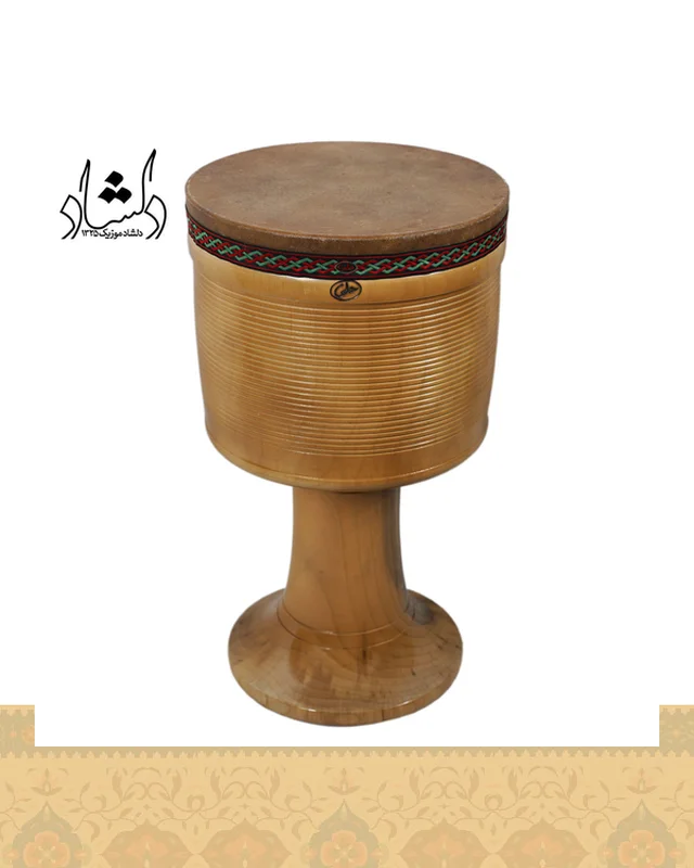 ارسال و فروش تنبک حلمی یک تکه دهانه 26 طرح 2 در خارج از کشور