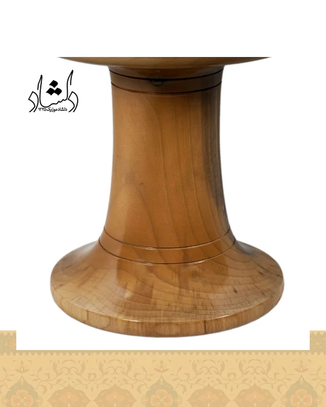 ارسالی مستقیم تنبک حلمی یک تکه دهانه 26 طرح 2 از ایران
