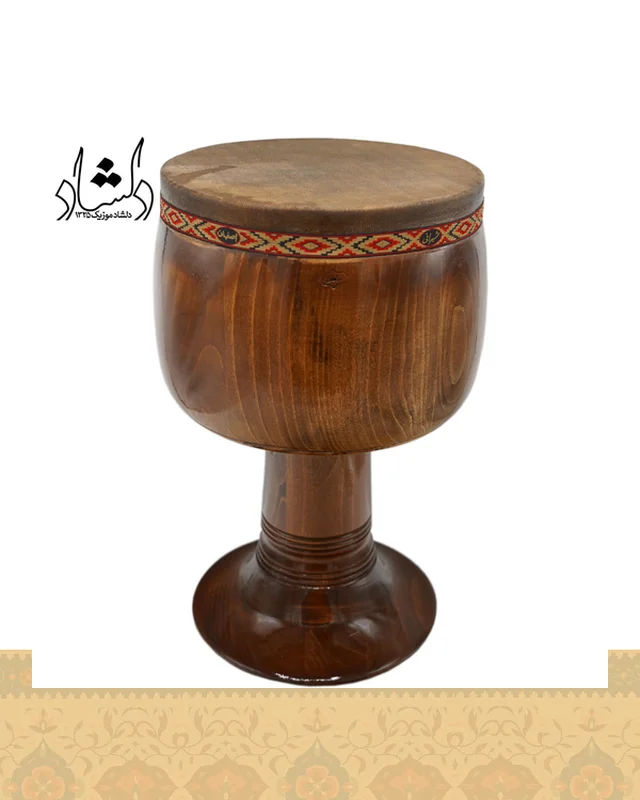 ارسال و فروش تنبک ماهان شیرانی ترکه ای دهانه 28 طرح 2 در خارج از کشور