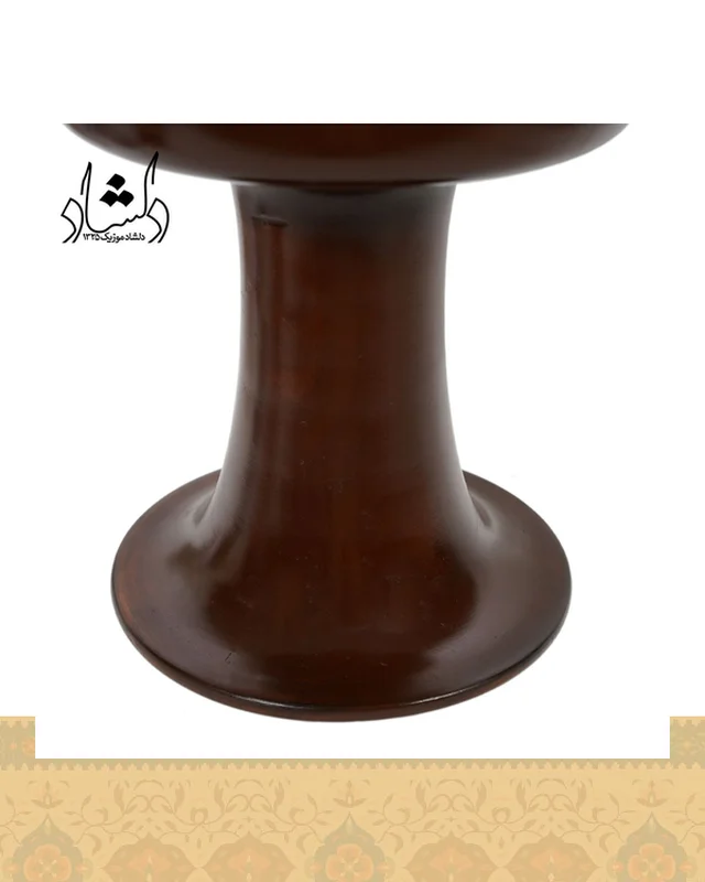 ارسالی مستقیم تنبک حلمی یک تکه دهانه 26 طرح 1 از ایران