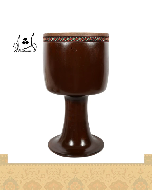 تنبک حلمی یک تکه دهانه 26 طرح 1