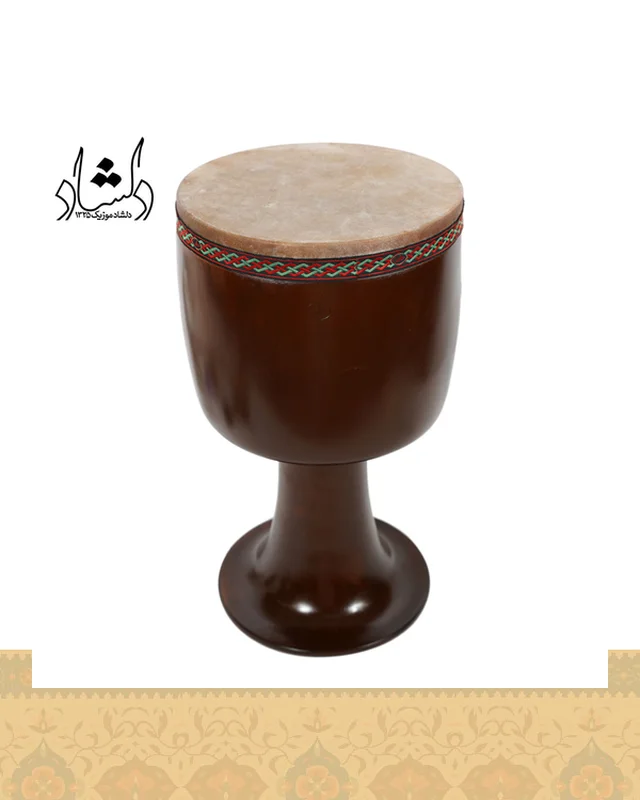 عکس تنبک حلمی یک تکه دهانه 26 طرح 1