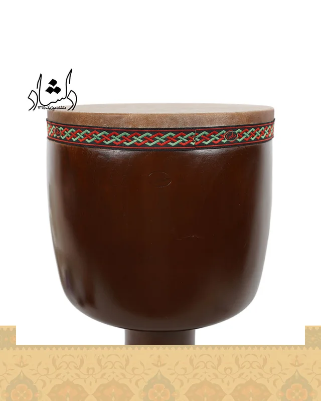 خرید تنبک حلمی یک تکه دهانه 26 طرح 1 از ایران