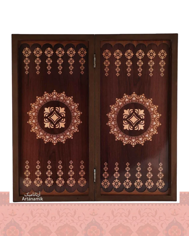 تخته نرد و شطرنج طرح پارسی در دیارلند