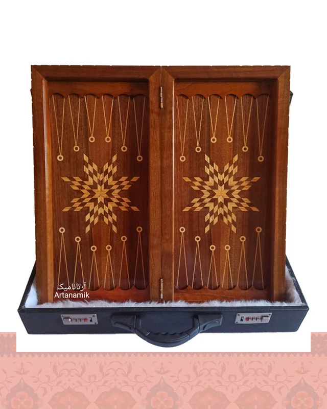 خرید تخته نرد منبت طرح اسب مینیاتوری  در اروپا و آمریکا