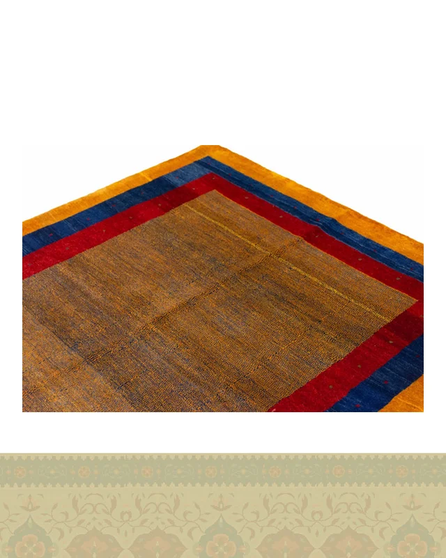 خرید گبه دستباف قشقایی سه متری ریزباف اعلا کد 2445 (196 در 149) ارزی