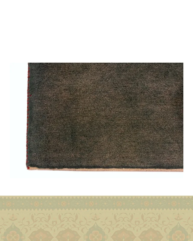 ارسال و فروش گبه دستباف قشقایی ساده سبز کد 2416 (178 در 122) در خارج از کشور