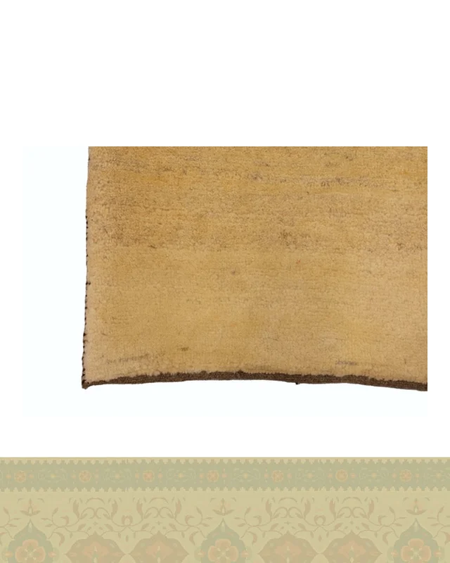 ارسال و فروش گبه دستباف قشقایی خودرنگ کرم مینیمال کد 2301 (180 در 106) در خارج از کشور