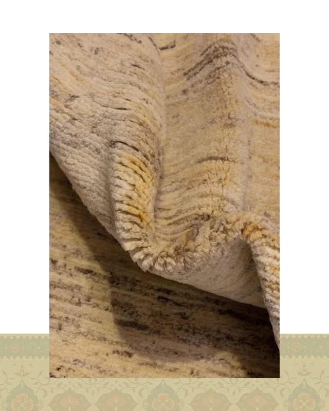 خرید گبه دستباف قشقایی خودرنگ مینیمال پرده ای کد 2175 (235 در 143) از ایران