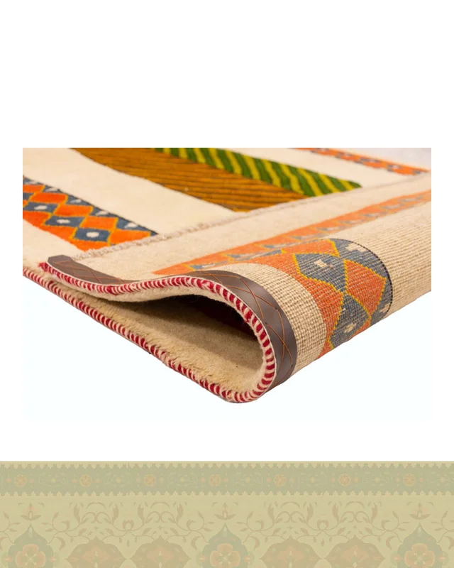 ارسالی مستقیم گبه دستباف قشقایی درخت سرو سه متری کد 2446 (210 در 147) از ایران