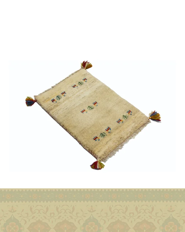 ارسال و فروش گبه دستباف قشقایی خودرنگ کوچک کد 2349 (60 در 41) در خارج از کشور