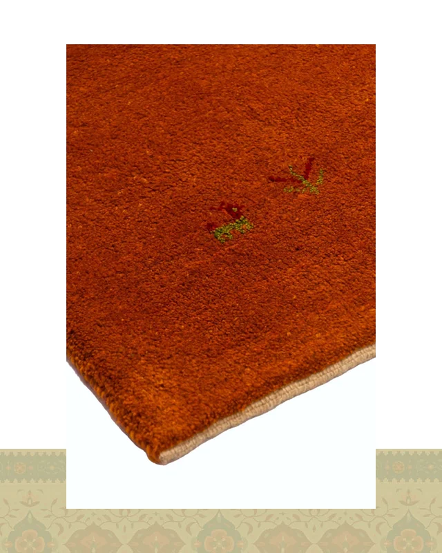 خرید گبه دستباف قشقایی سه متری خردلی کد 2344 (192 در 151) در اروپا و آمریکا