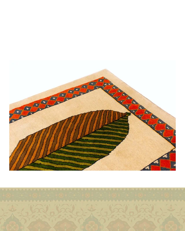 خرید گبه دستباف قشقایی درخت سرو سه متری کد 2446 (210 در 147) ارزی