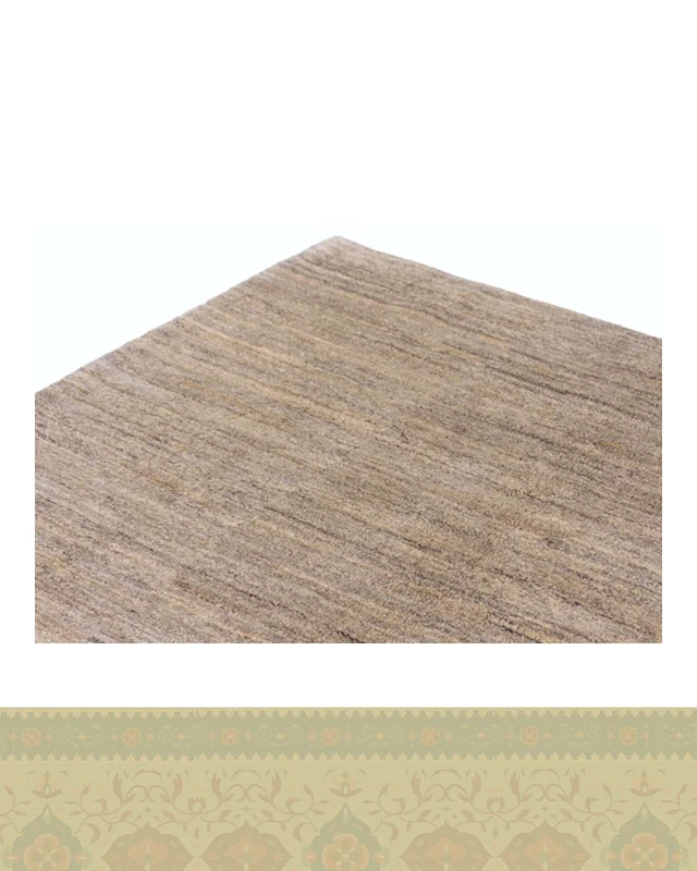 خرید گبه دستباف قشقایی خودرنگ طوسی مینیمال شش متری کد 2429 (293 در 200) ارزی