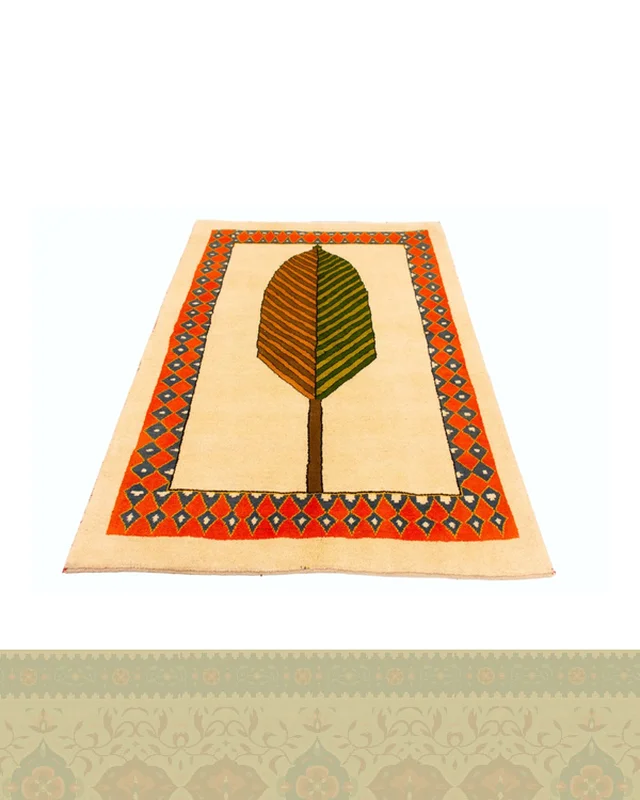 ارسال و فروش گبه دستباف قشقایی درخت سرو سه متری کد 2446 (210 در 147) در خارج از کشور