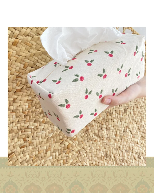 جای دستمال کاغذی طرح گل سرخ در دیارلند