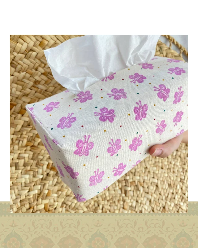 جای دستمال کاغذی طرح پروانه در دیارلند